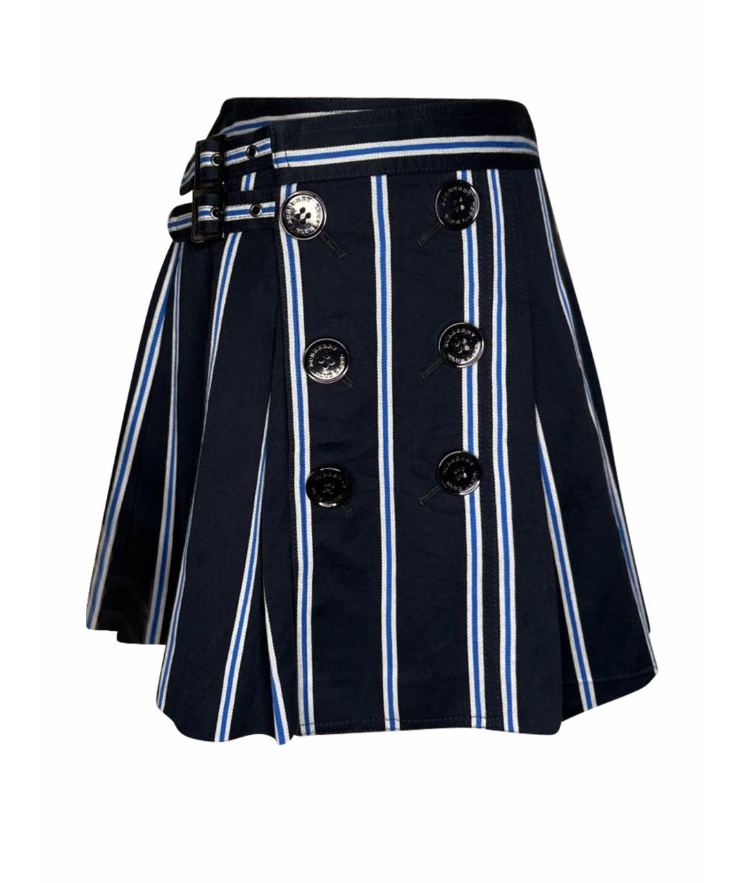 BURBERRY Мульти юбка мини, фото 9