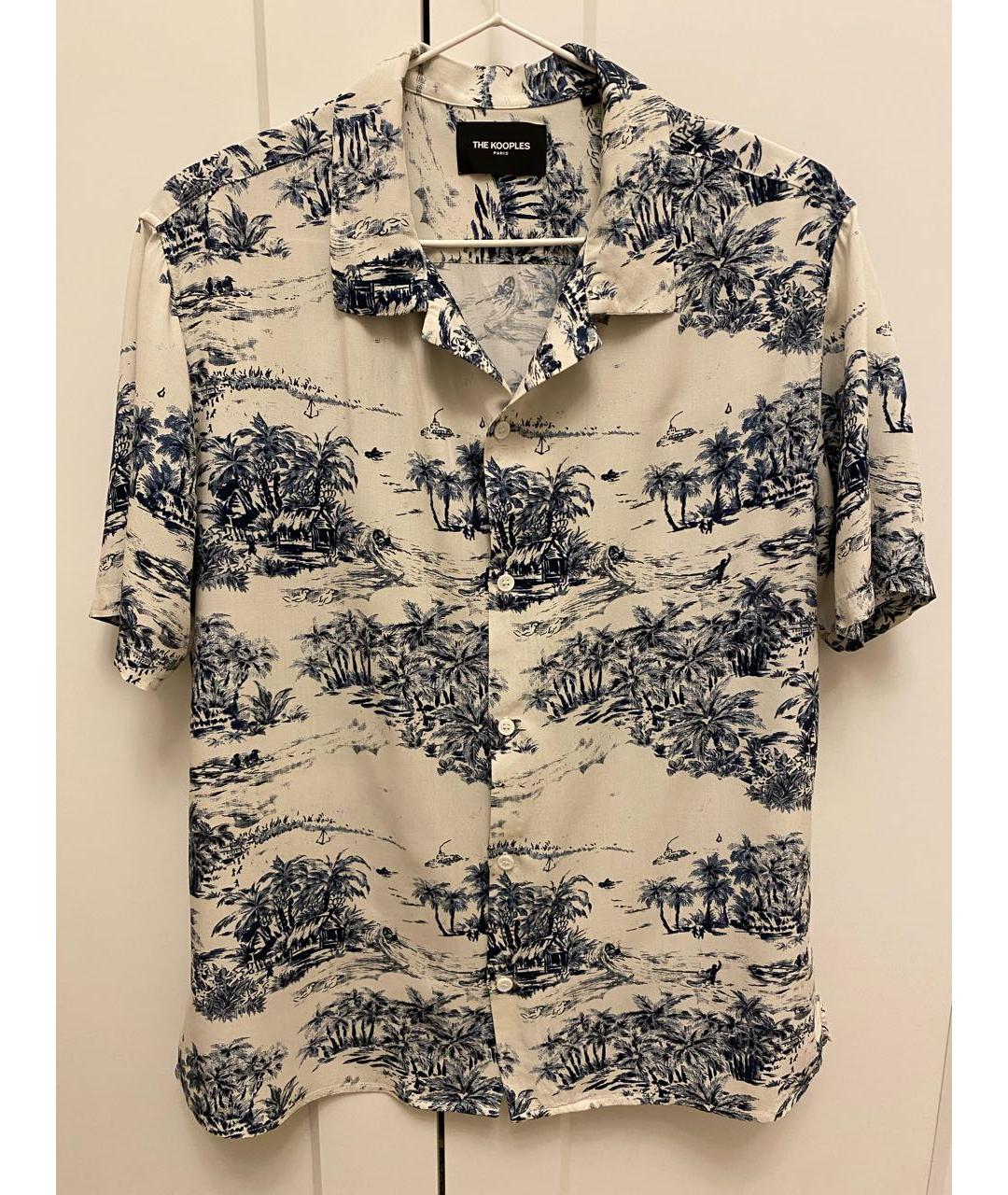 THE KOOPLES Белая кэжуал рубашка, фото 9