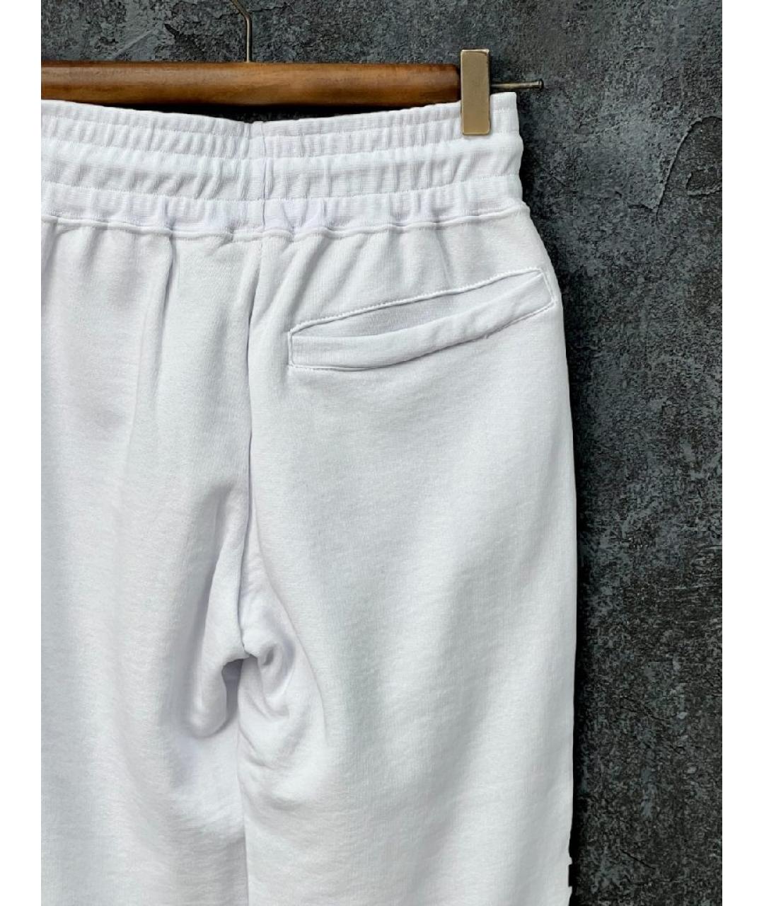 GCDS Белые хлопковые повседневные брюки, фото 4