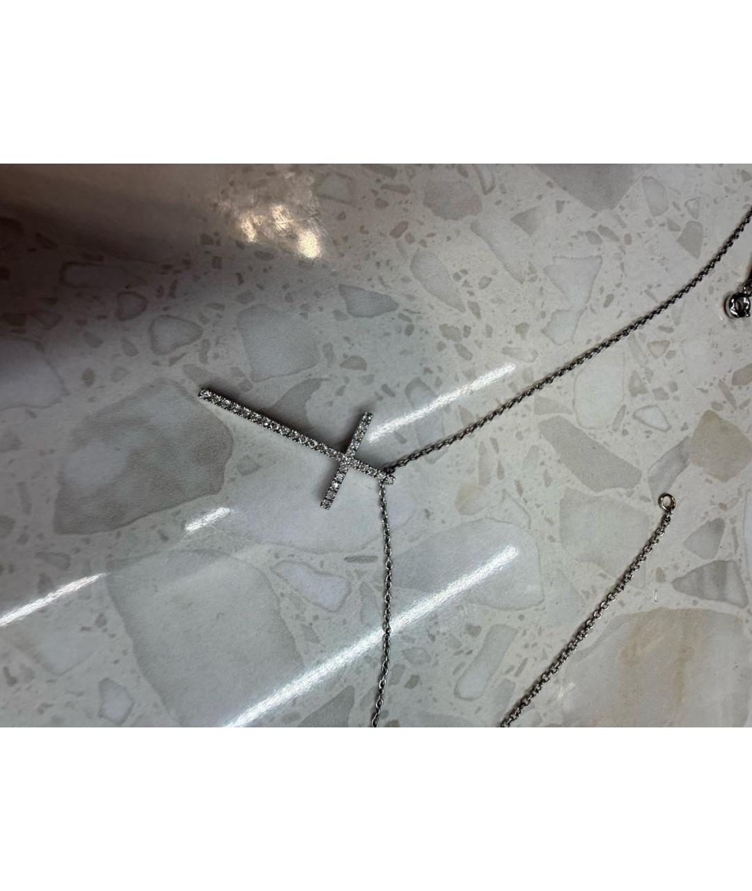 TIFFANY&CO Серебряное колье из белого золота, фото 4