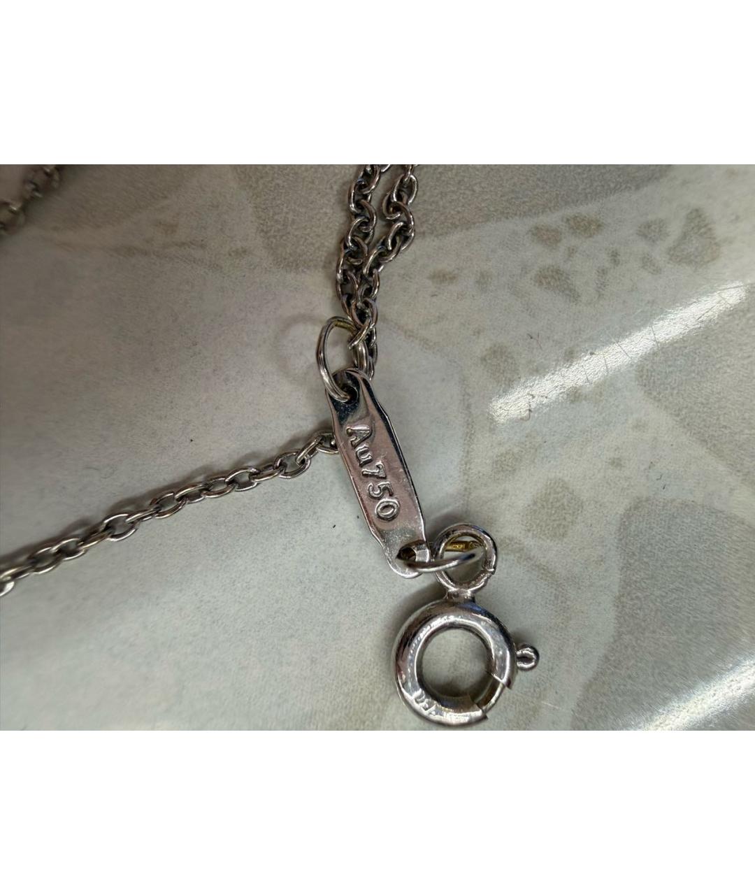 TIFFANY&CO Серебряное колье из белого золота, фото 2