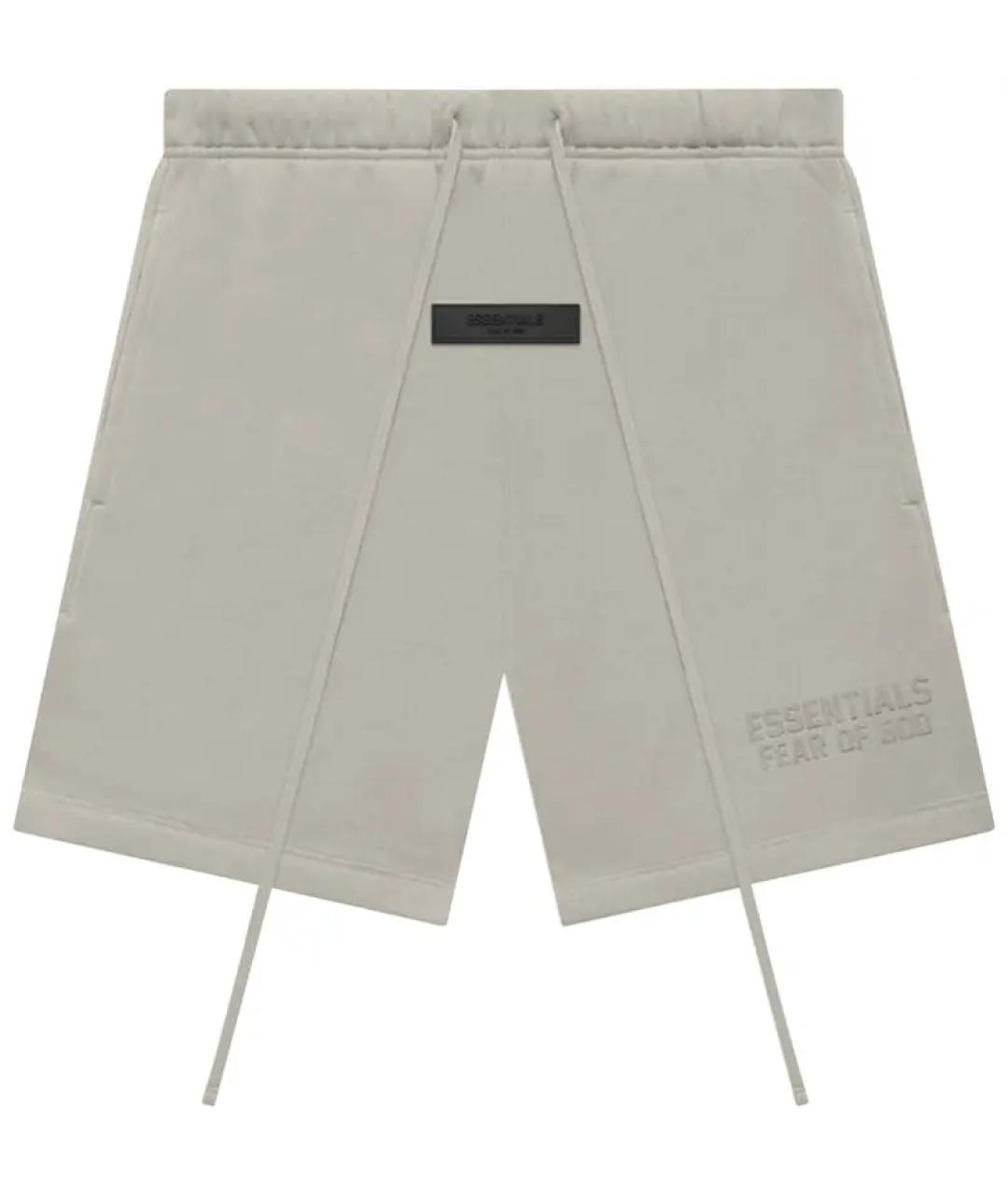 FEAR OF GOD ESSENTIALS Серые хлопковые шорты, фото 1