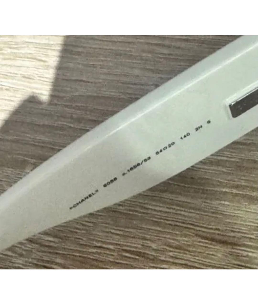 CHANEL Черные пластиковые солнцезащитные очки, фото 5