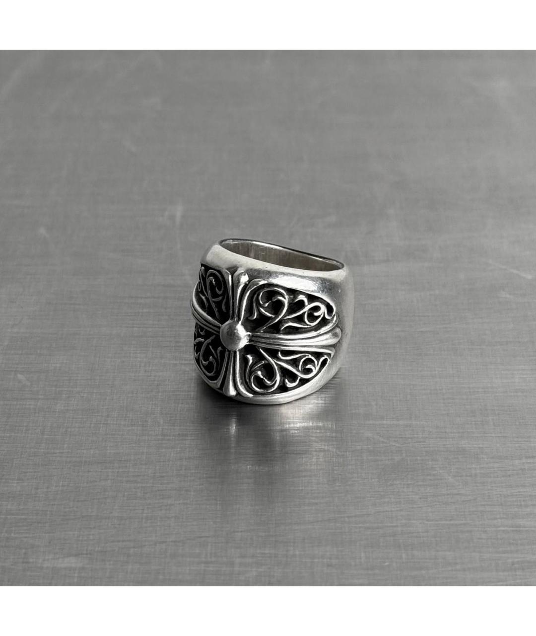 CHROME HEARTS Серебряное серебряное кольцо, фото 5