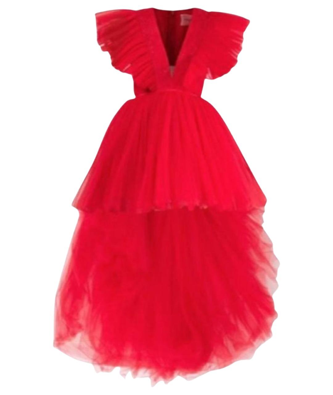 GIAMBATTISTA VALLI Красное вечернее платье, фото 1