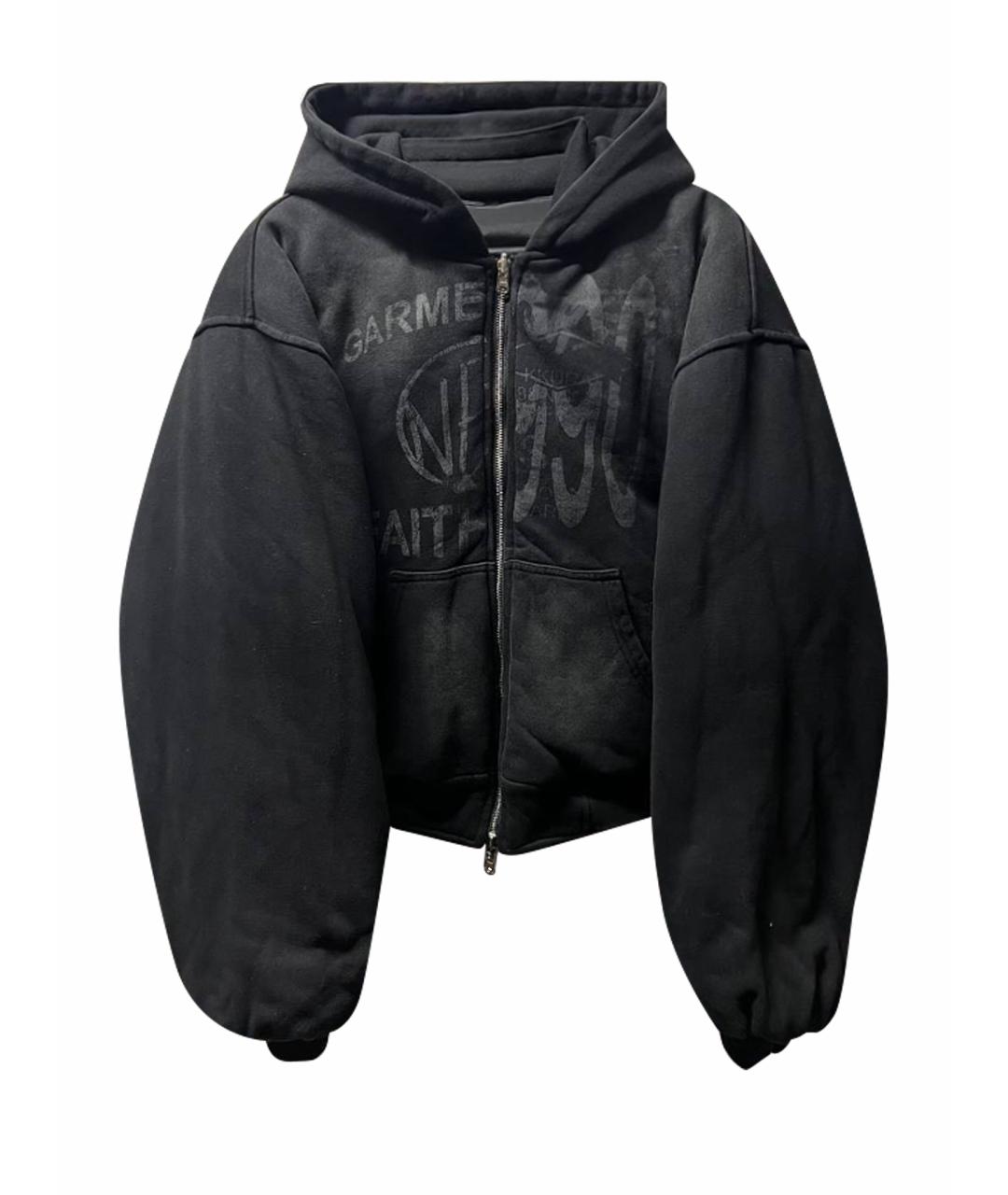NO/FAITH STUDIOS Черная хлопковая куртка, фото 1