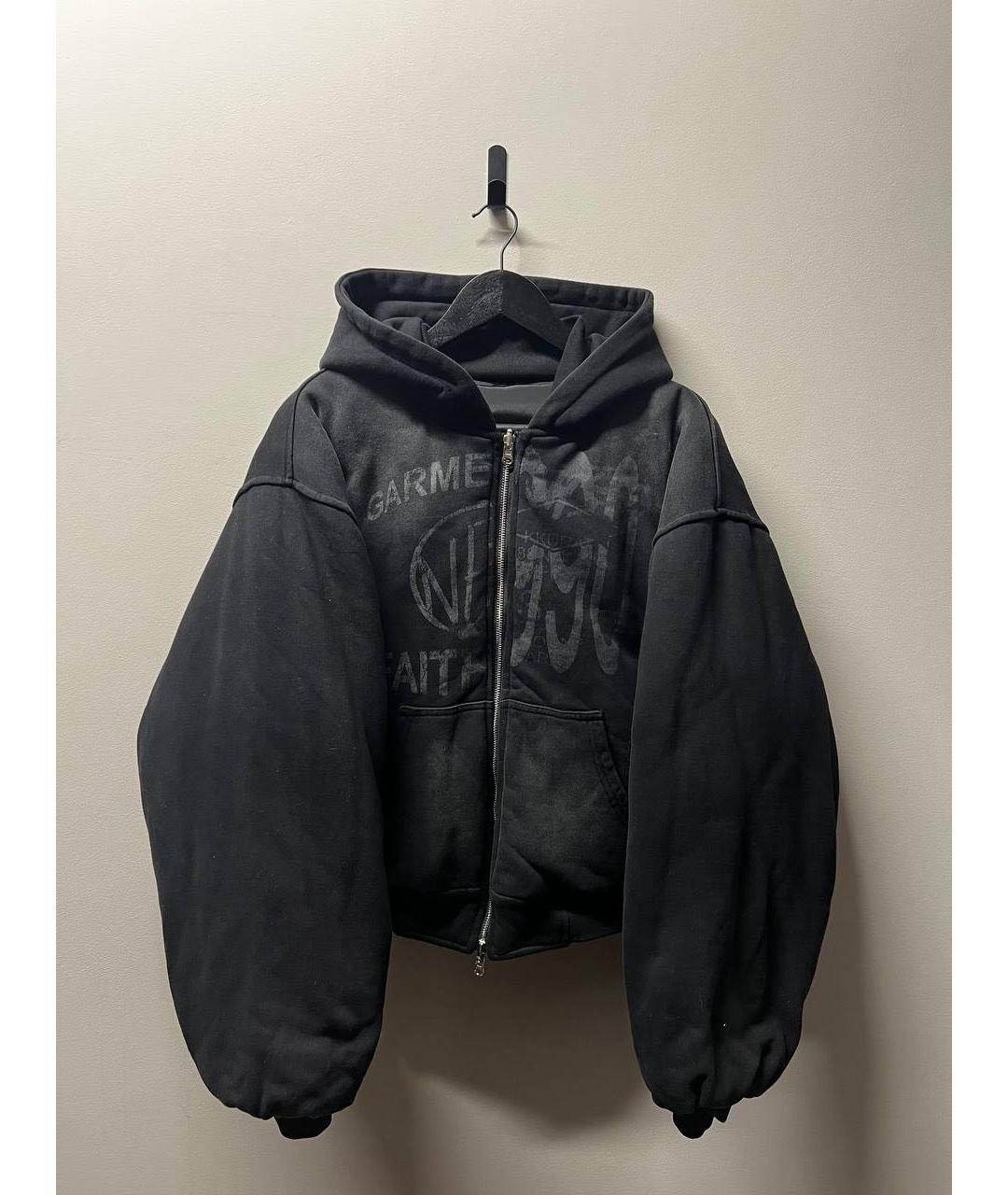 NO/FAITH STUDIOS Черная хлопковая куртка, фото 8