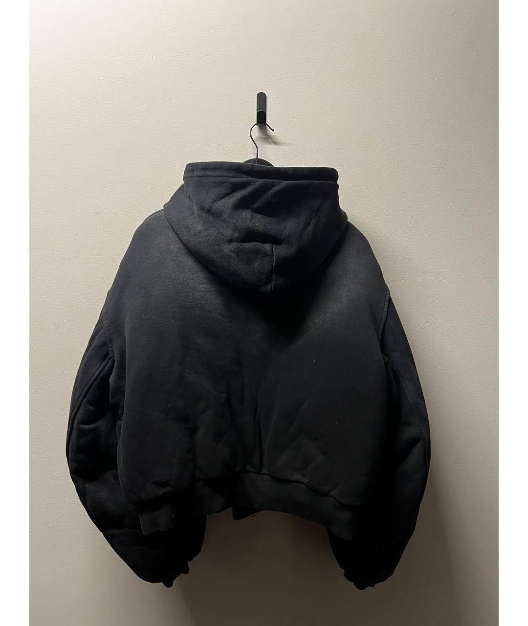 NO/FAITH STUDIOS Черная хлопковая куртка, фото 2