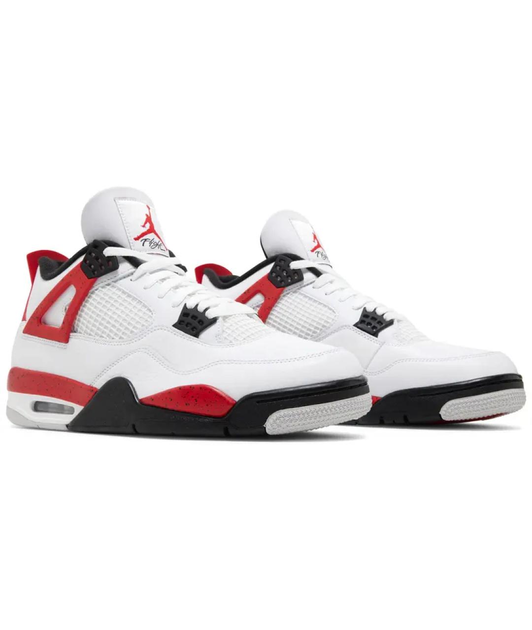 JORDAN Белые кожаные высокие кроссовки / кеды, фото 5