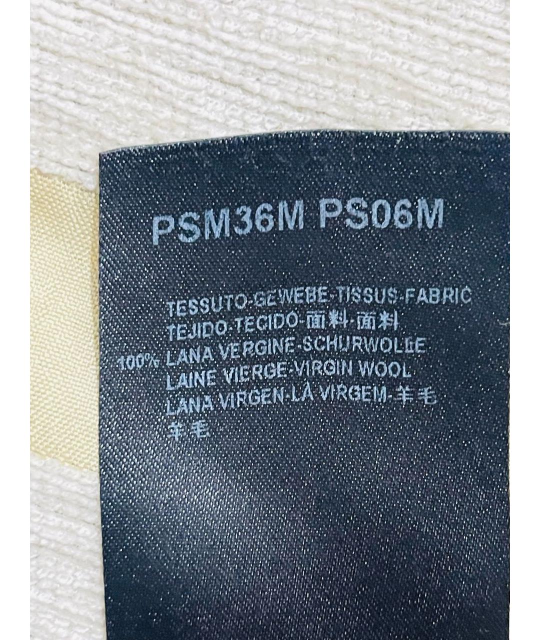 GIORGIO ARMANI Синий шерстяной джемпер / свитер, фото 5