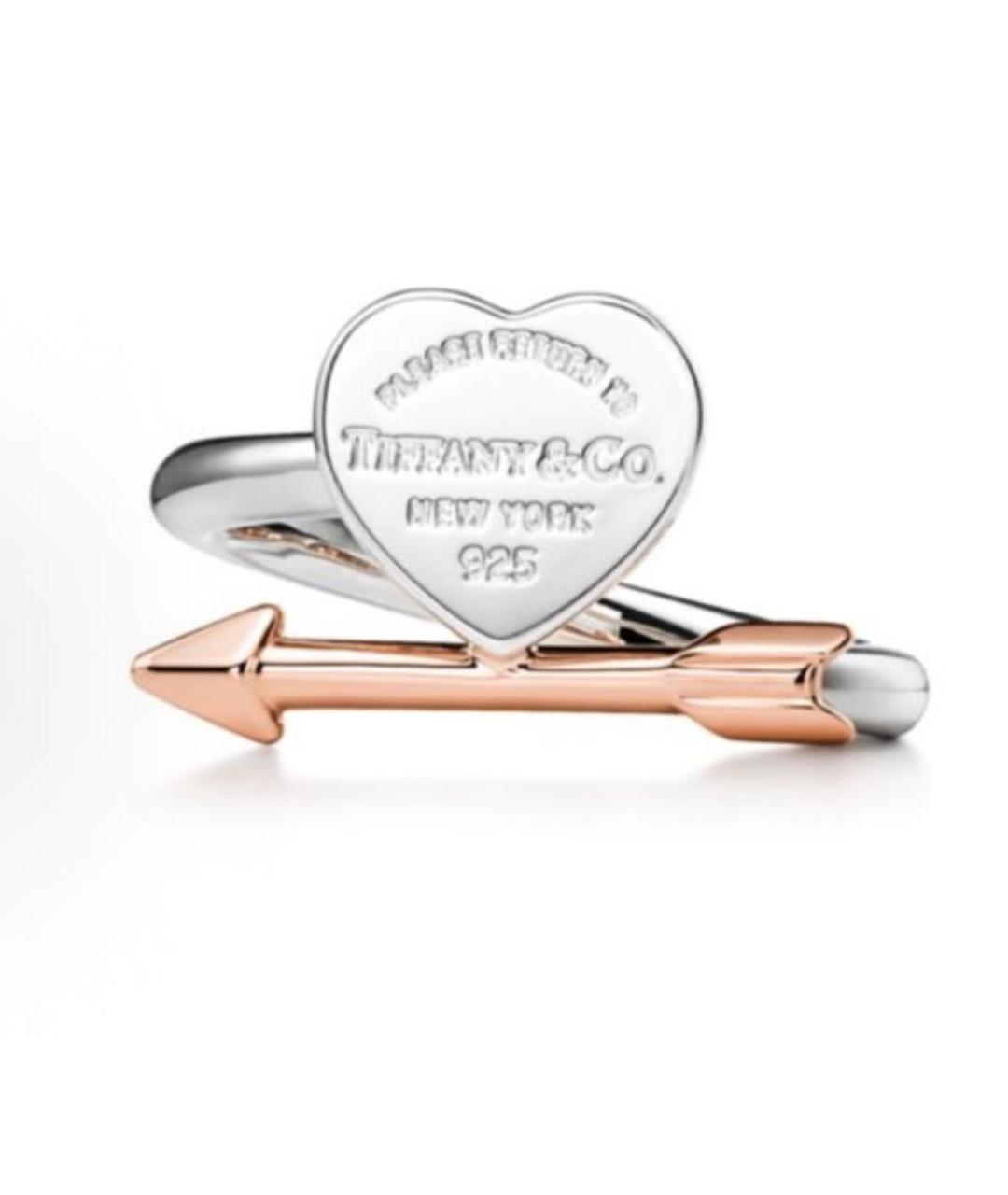 TIFFANY&CO Серебряное кольцо из белого золота, фото 7