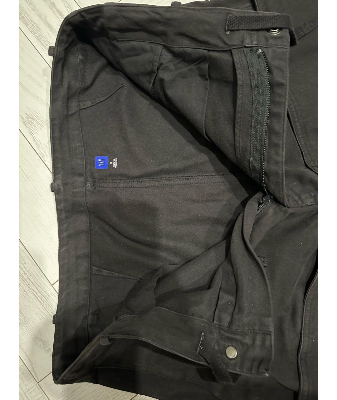 YEEZY Черные хлопковые повседневные брюки, фото 3
