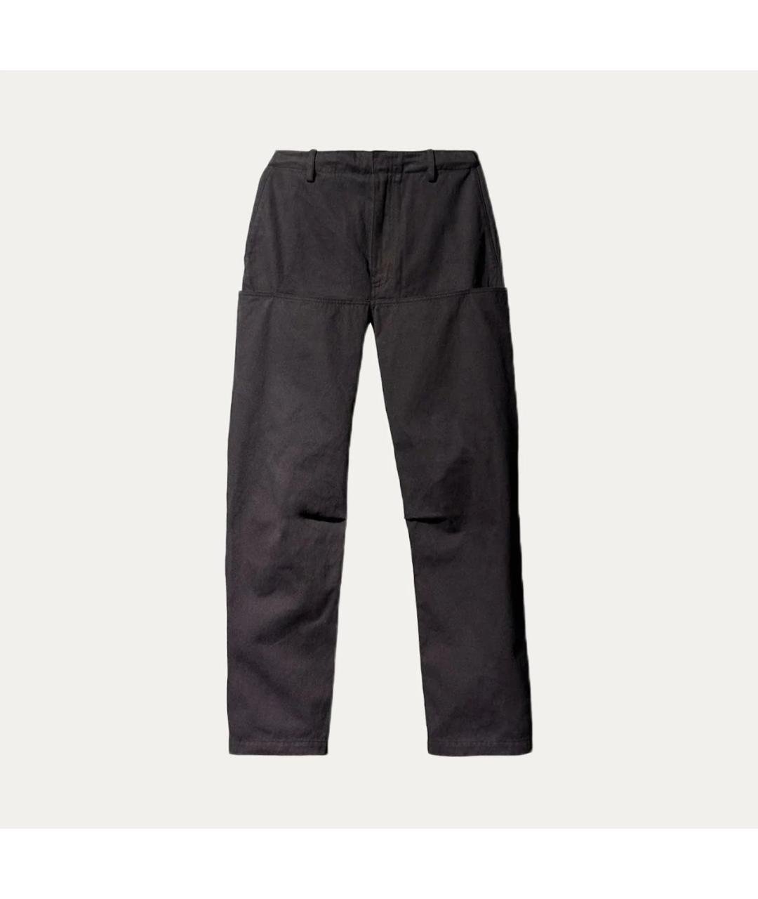 YEEZY Черные хлопковые повседневные брюки, фото 9