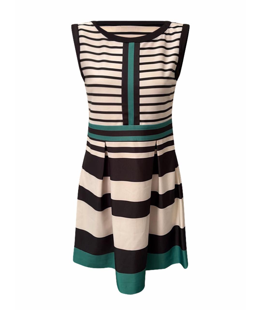 MIU MIU Мульти полиэстеровое повседневное платье, фото 1