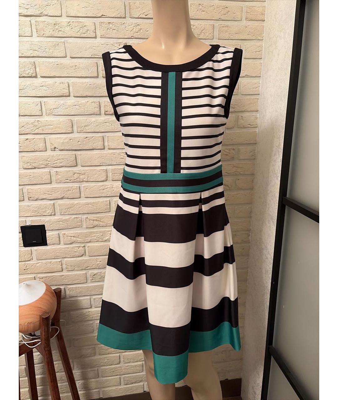 MIU MIU Мульти полиэстеровое повседневное платье, фото 5