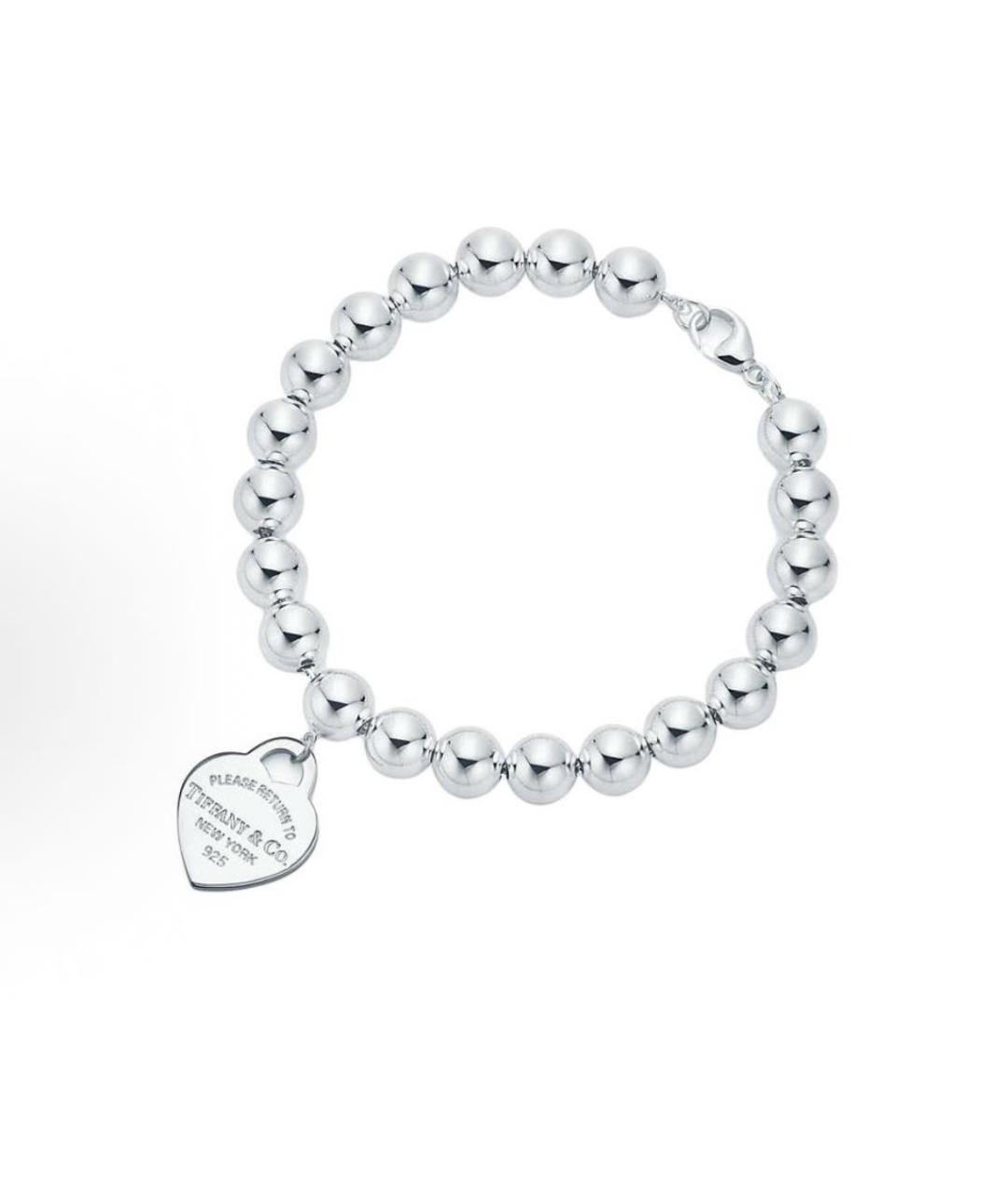 TIFFANY&CO Серебрянный серебряный браслет, фото 8