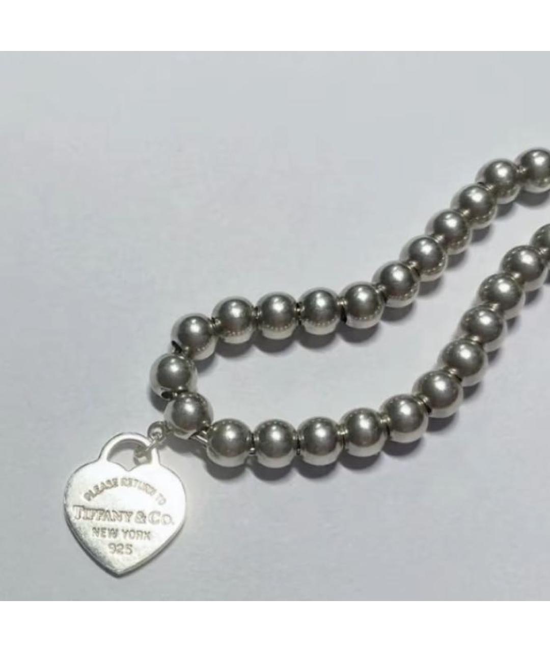 TIFFANY&CO Серебрянный серебряный браслет, фото 4