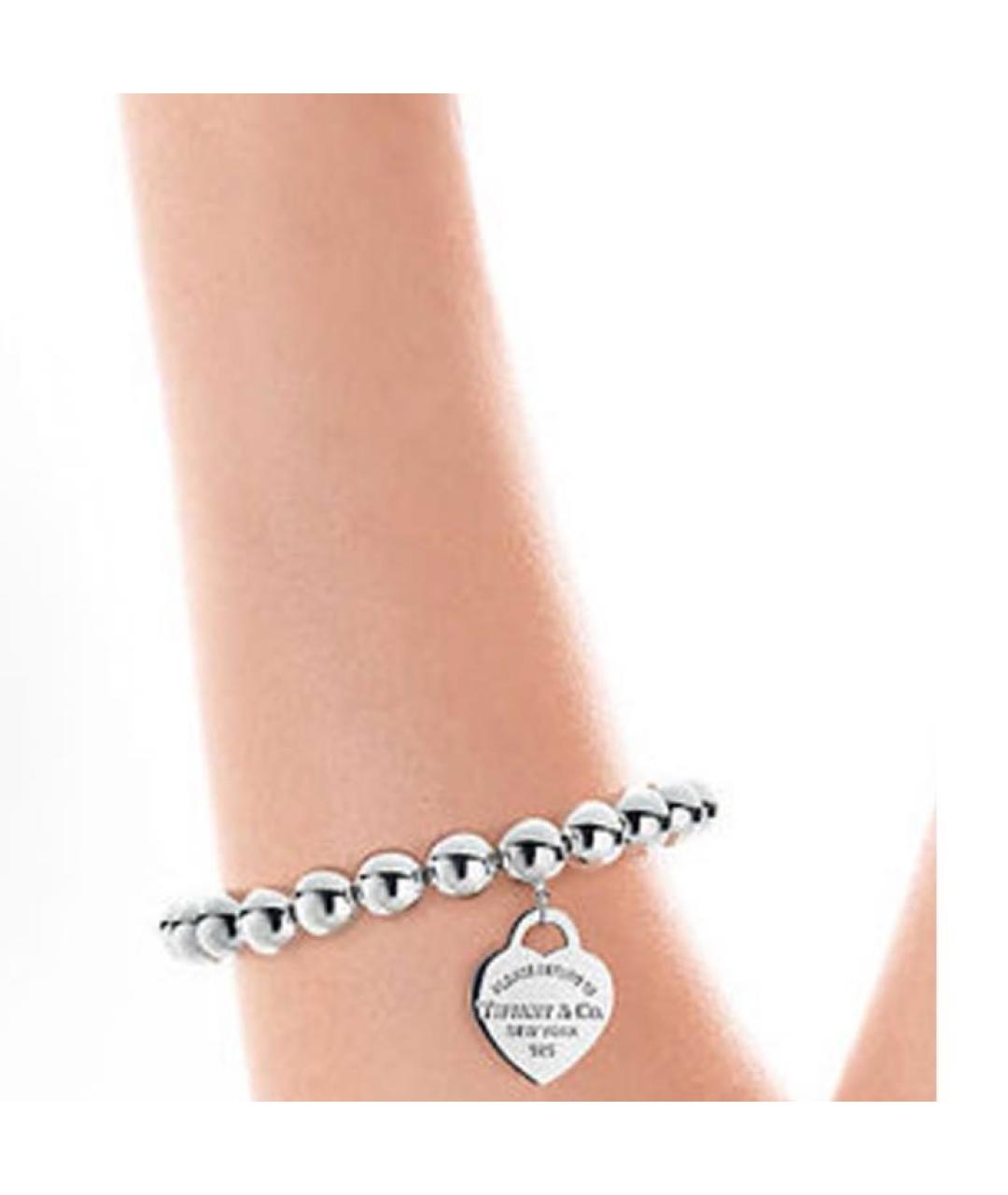 TIFFANY&CO Серебрянный серебряный браслет, фото 3