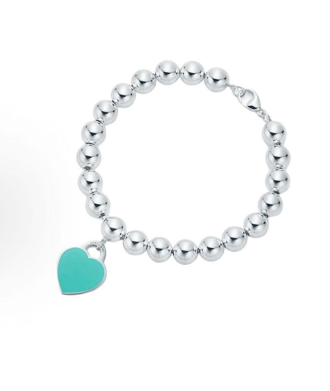 TIFFANY&CO Серебрянный серебряный браслет, фото 2