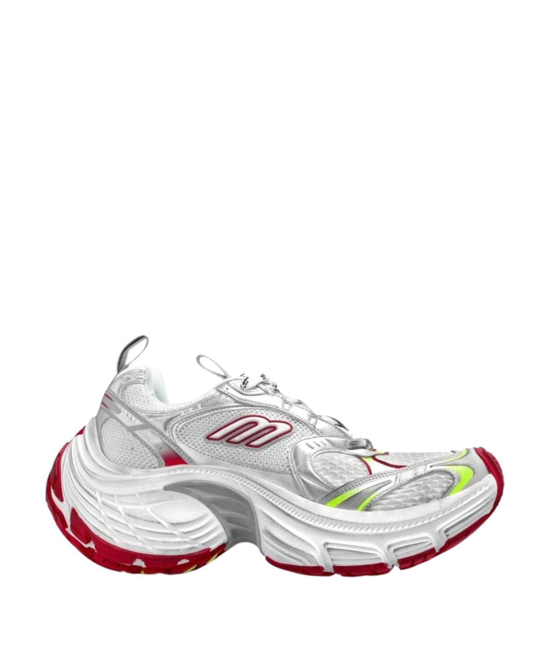 BALENCIAGA Белые текстильные кроссовки, фото 1