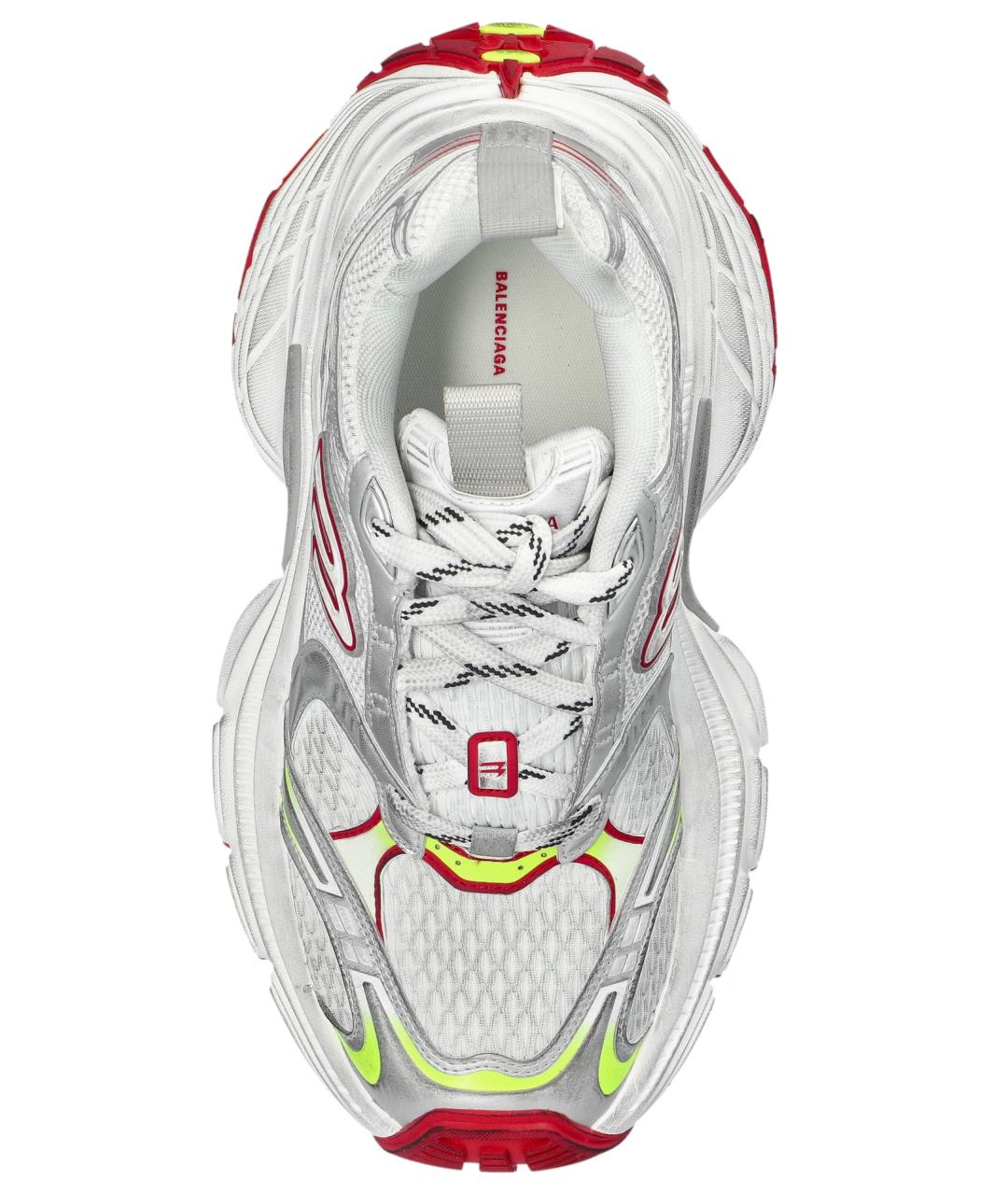 BALENCIAGA Белые текстильные кроссовки, фото 2