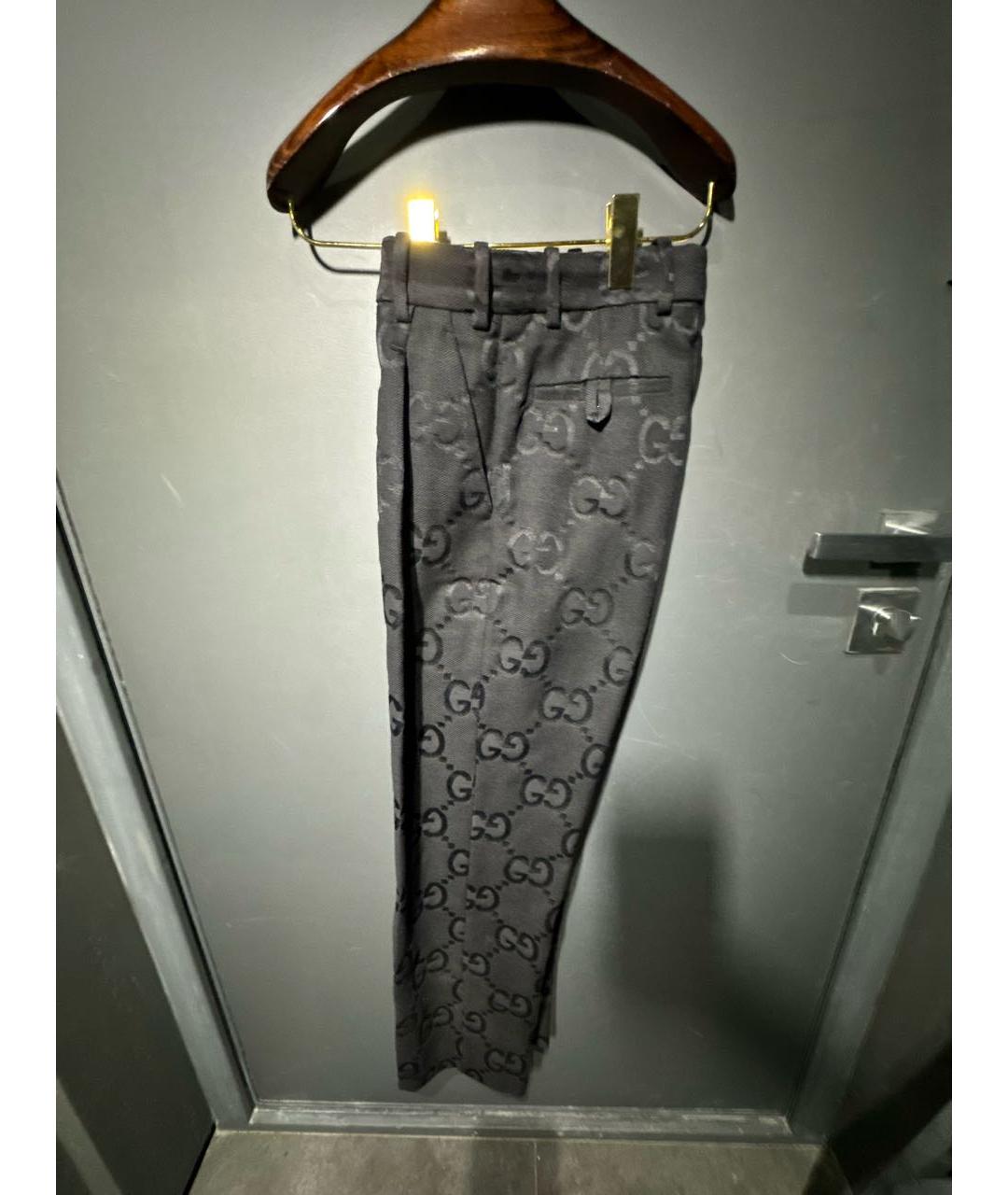 GUCCI Черный хлопковый костюм с брюками, фото 3