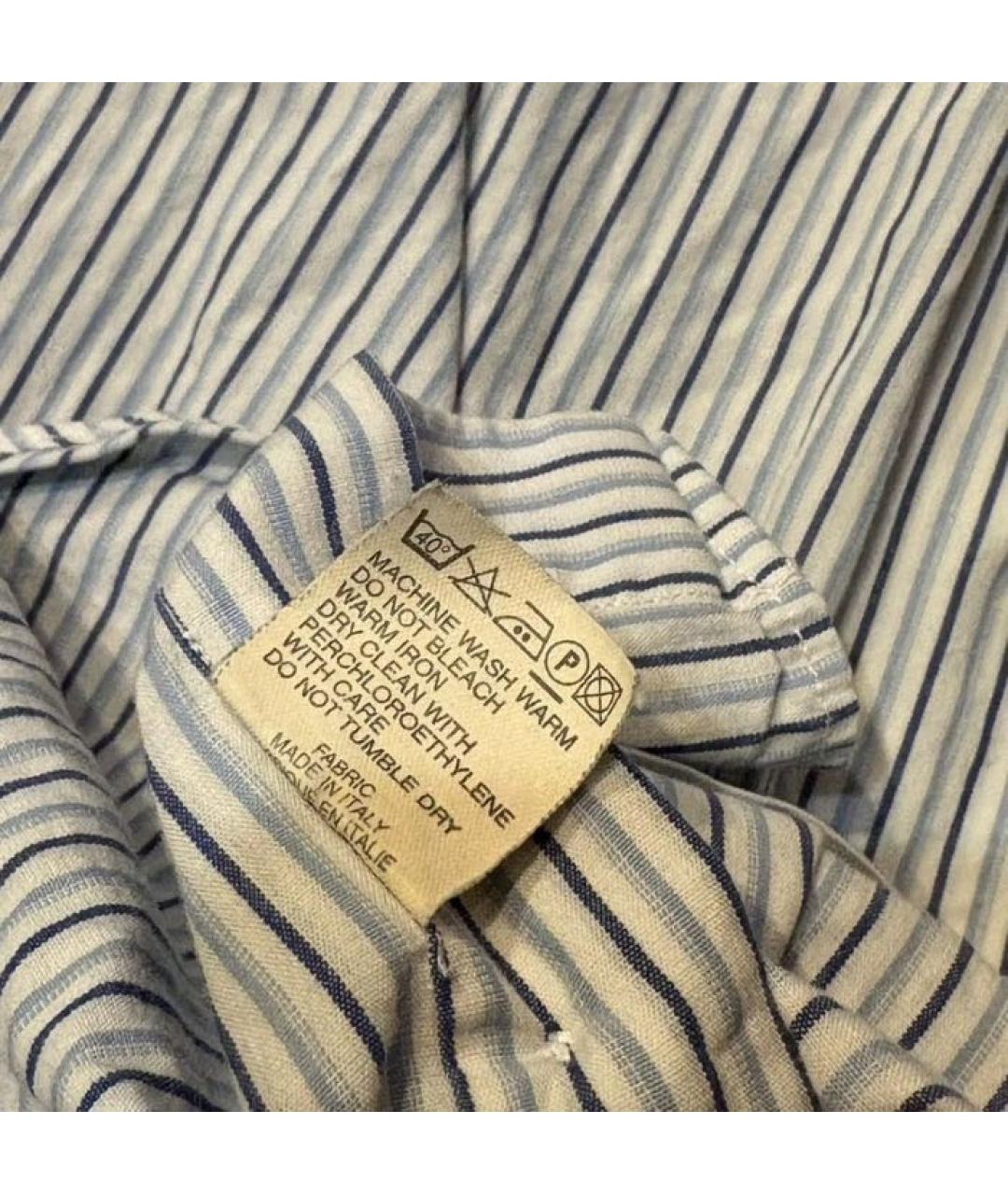 ALEXANDER MCQUEEN Мульти хлопковая кэжуал рубашка, фото 4