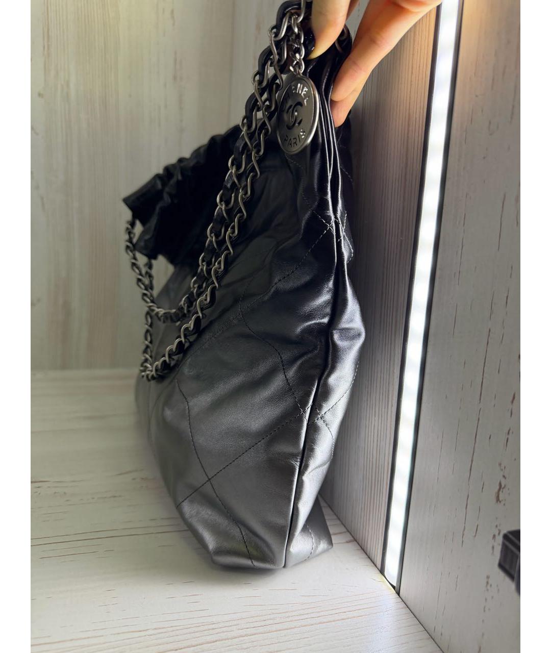 CHANEL Мульти кожаная сумка тоут, фото 5