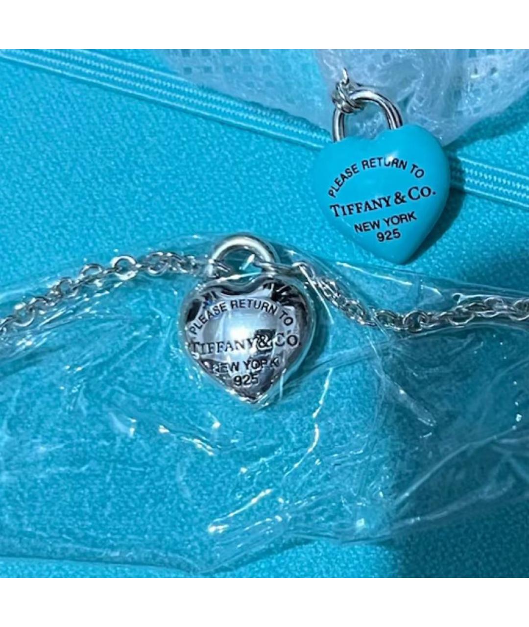 TIFFANY&CO Серебрянный серебряный браслет, фото 7