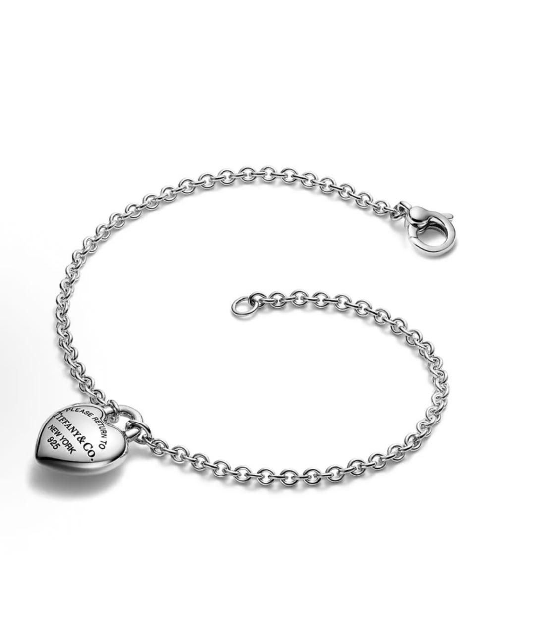 TIFFANY&CO Серебрянный серебряный браслет, фото 2