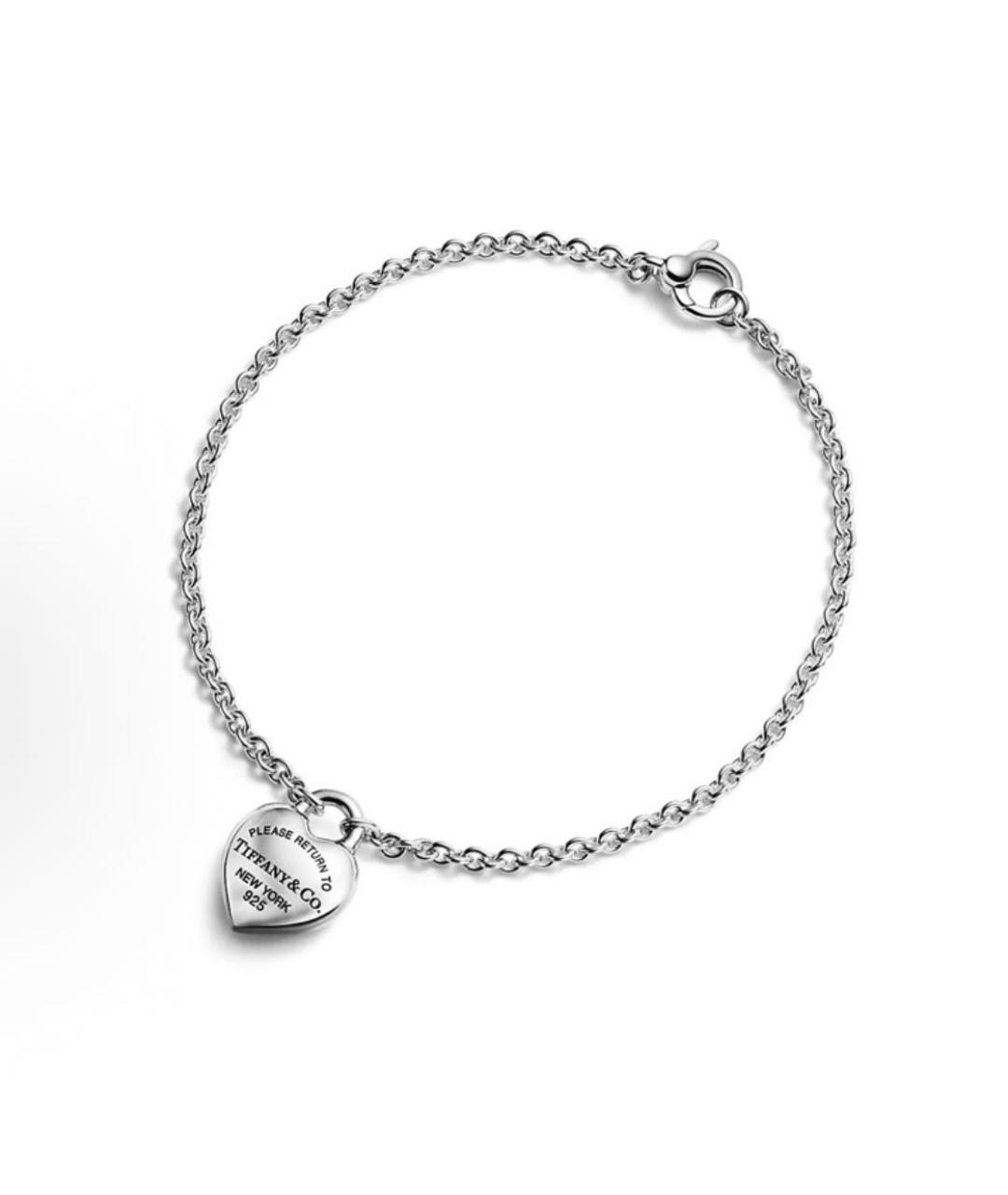 TIFFANY&CO Серебрянный серебряный браслет, фото 9