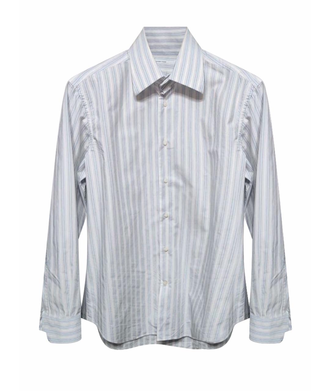 ALEXANDER MCQUEEN Мульти хлопковая кэжуал рубашка, фото 1