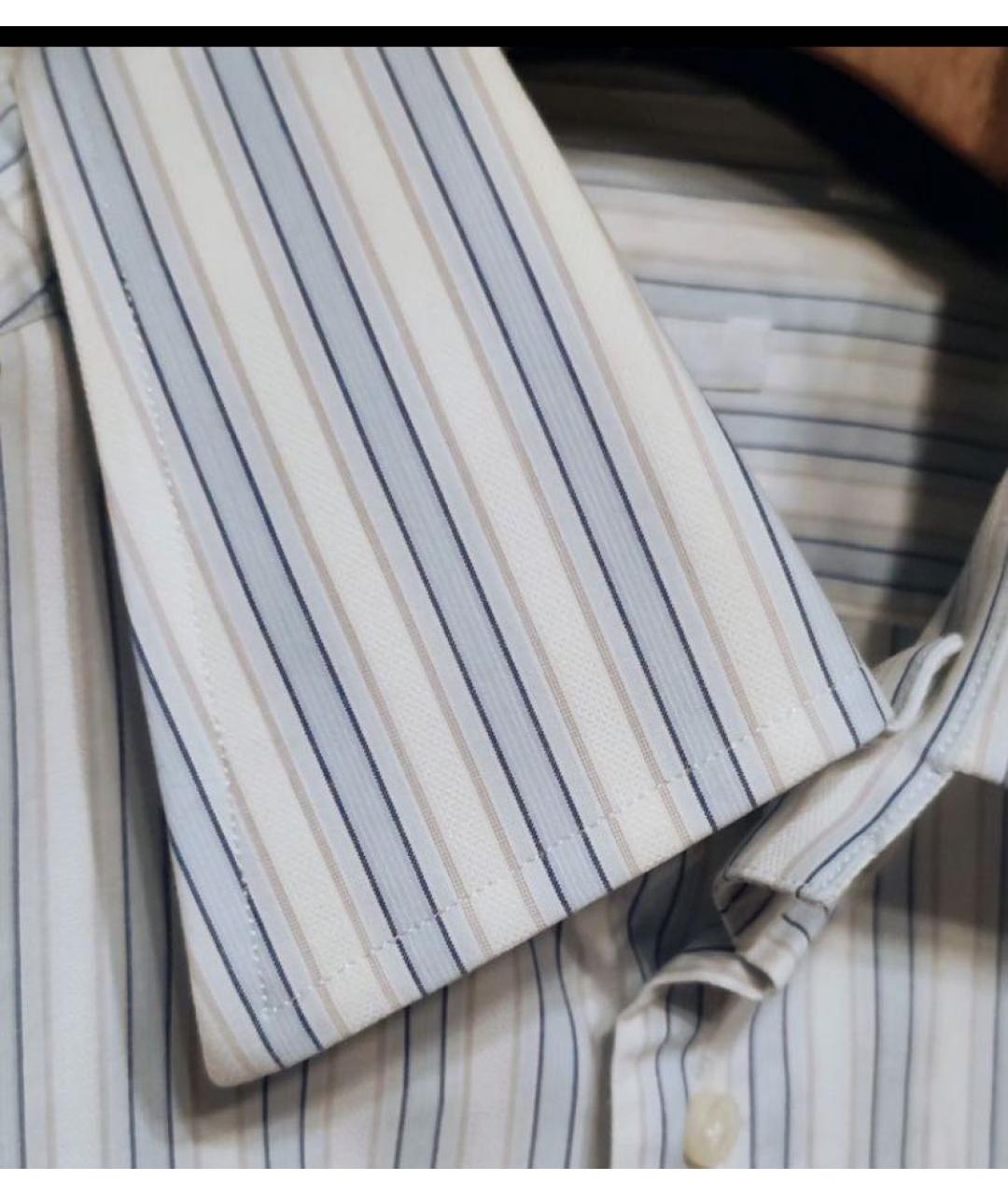 ALEXANDER MCQUEEN Мульти хлопковая кэжуал рубашка, фото 6