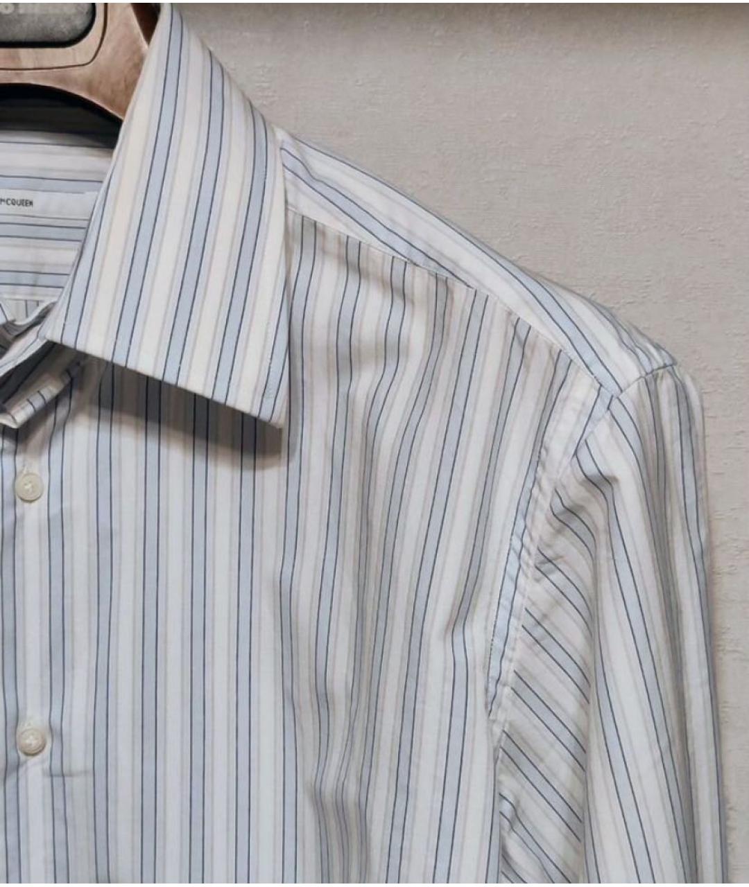 ALEXANDER MCQUEEN Мульти хлопковая кэжуал рубашка, фото 3