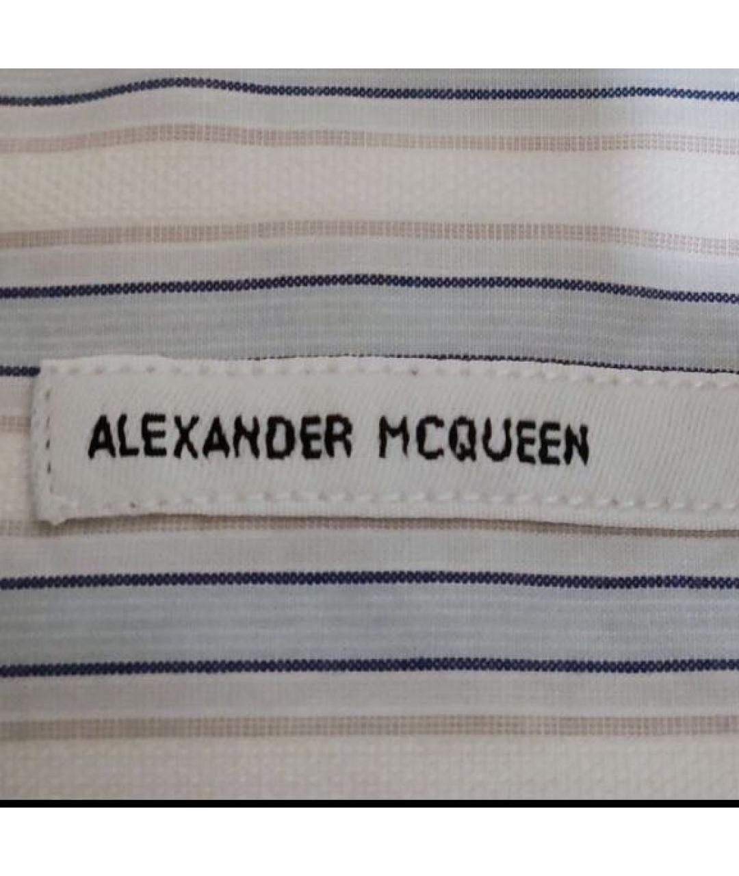 ALEXANDER MCQUEEN Мульти хлопковая кэжуал рубашка, фото 2