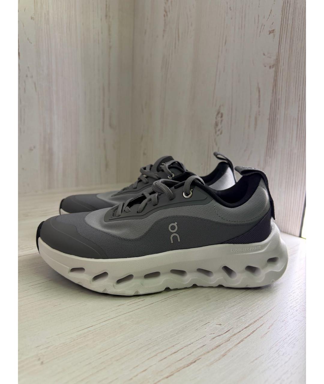 LOEWE Серые текстильные кроссовки, фото 2