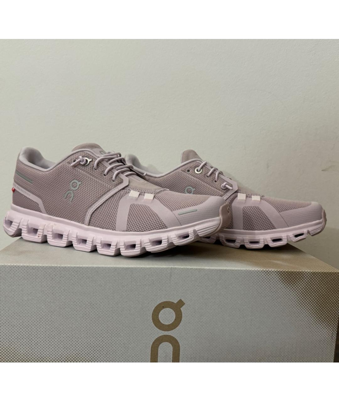 ON Розовые синтетические кроссовки, фото 2