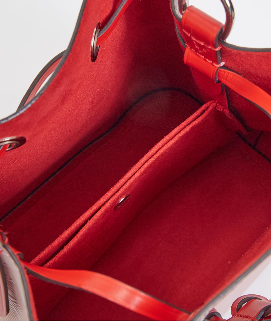 LOUIS VUITTON Розовая кожаная сумка с короткими ручками, фото 7