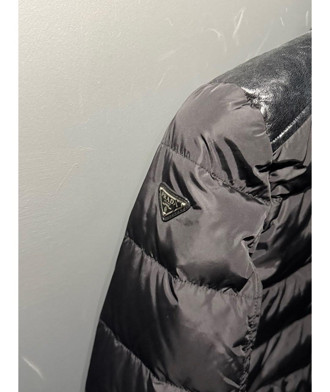 PRADA Черная куртка, фото 3