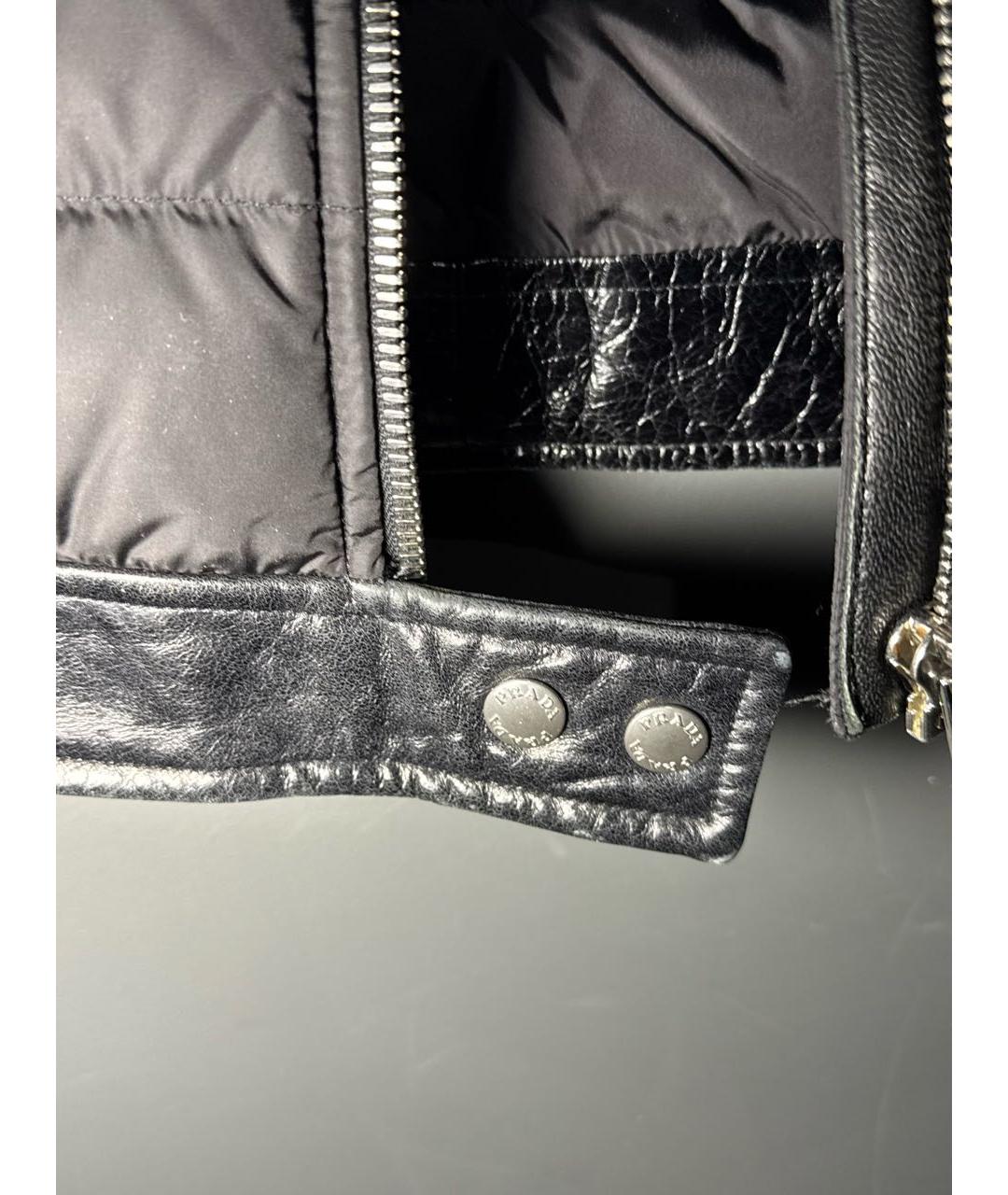 PRADA Черная куртка, фото 4