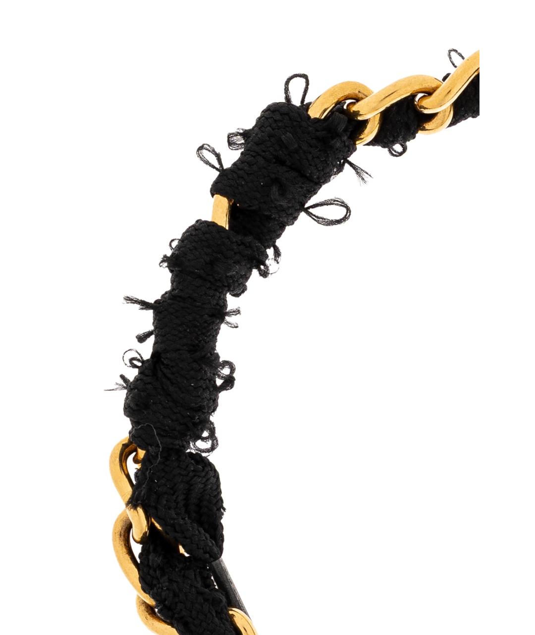 BALENCIAGA Золотое латунное колье, фото 4