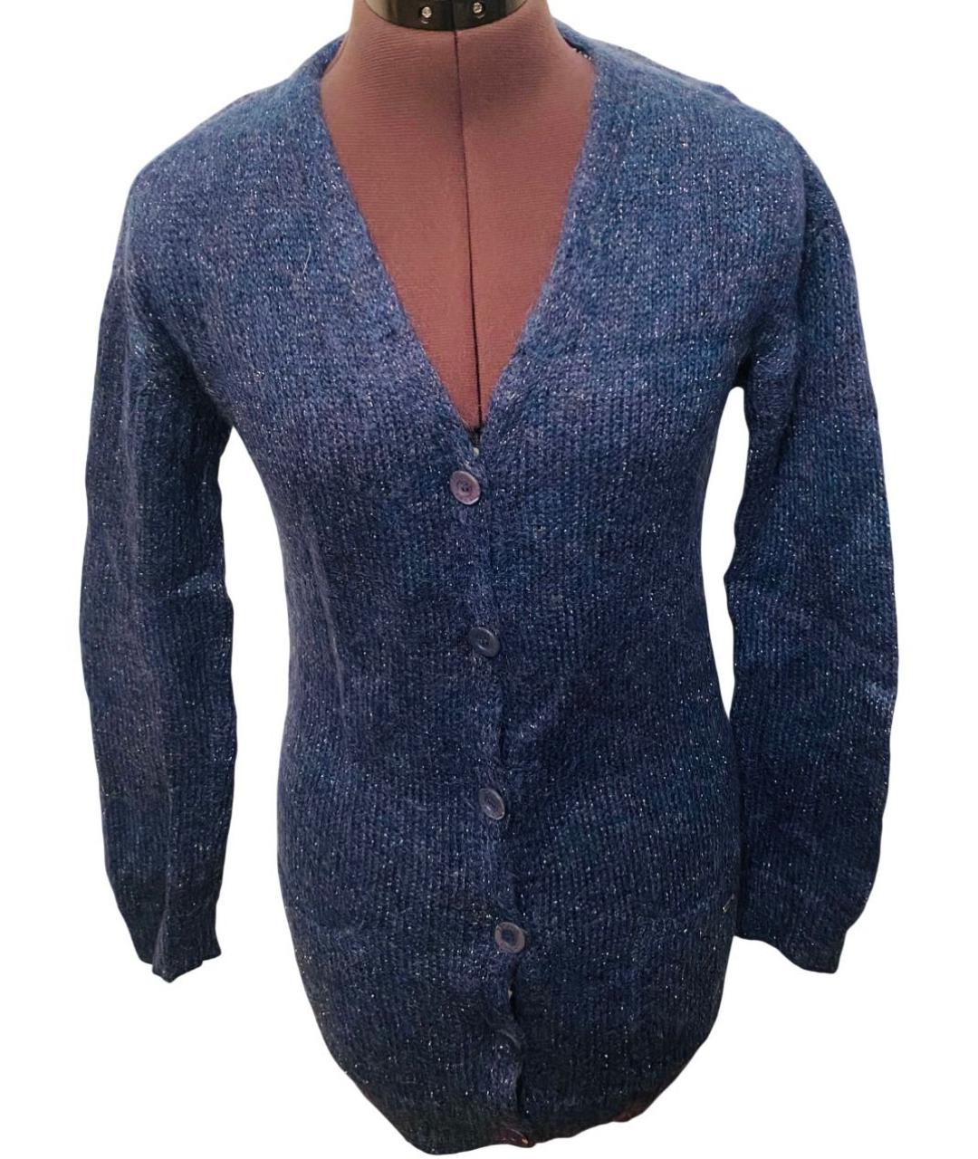 ESCADA Синий шерстяной кардиган, фото 9
