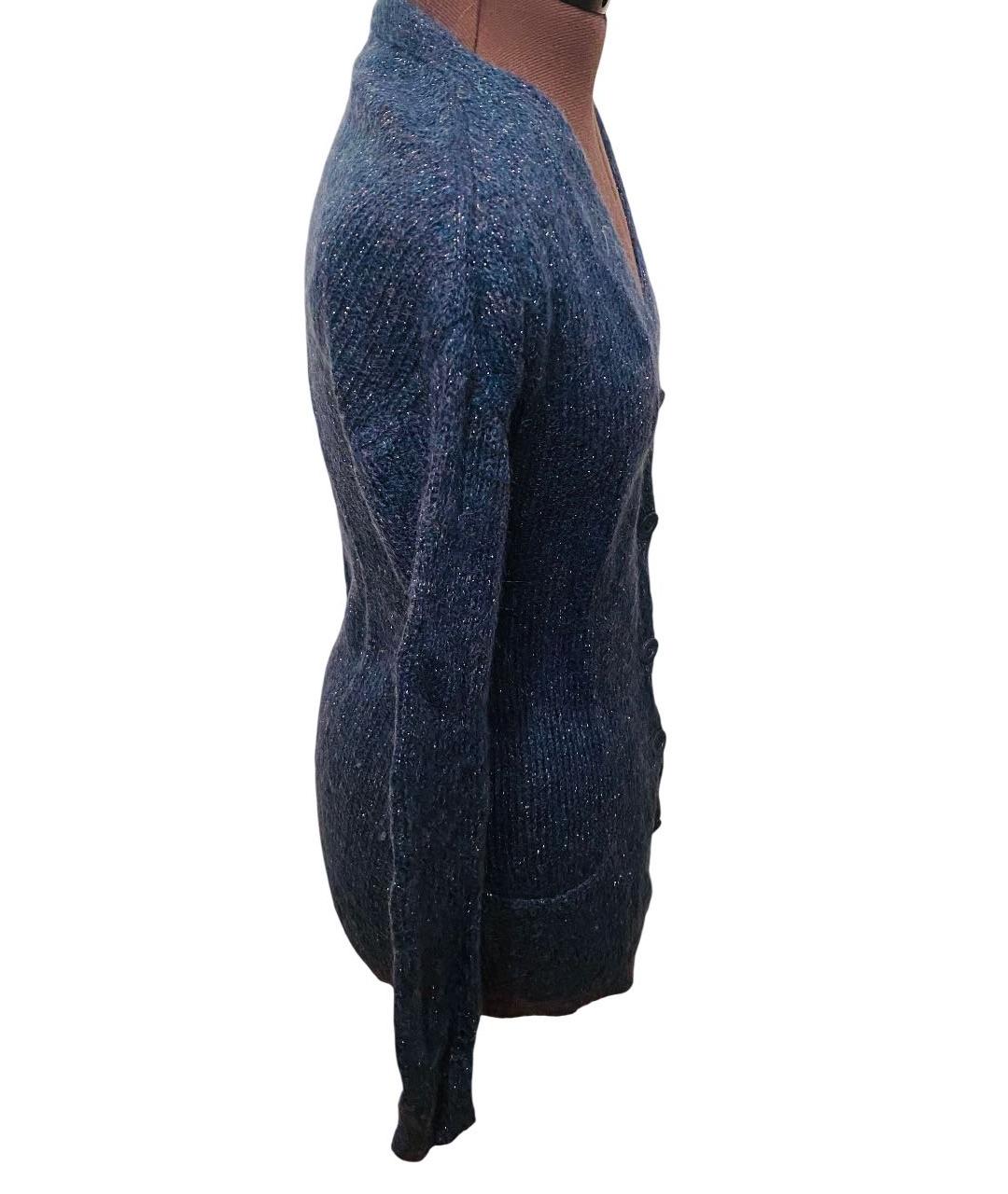 ESCADA Синий шерстяной кардиган, фото 2