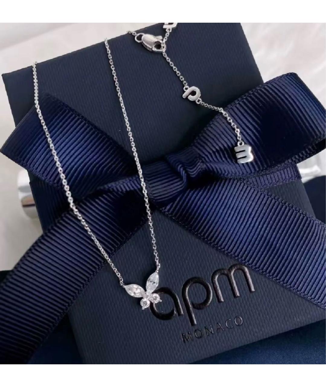 APM Monaco Серебряное серебряное колье, фото 3