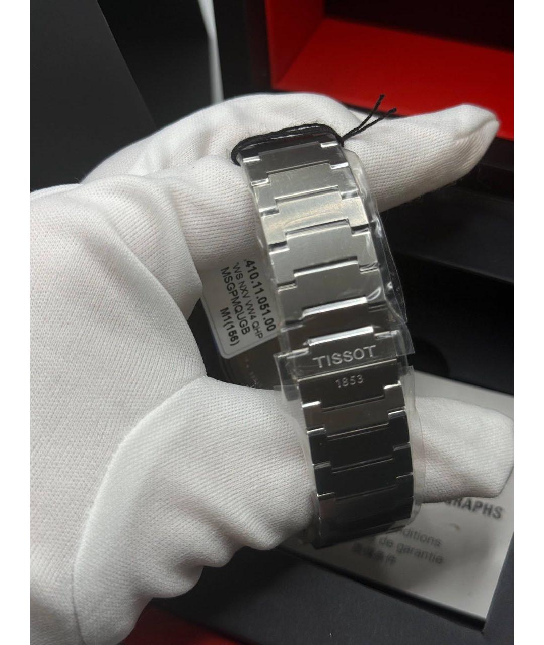 TISSOT Синие стальные часы, фото 4