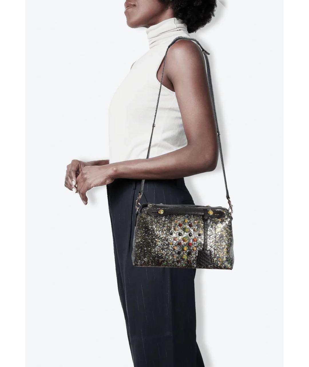 FENDI Мульти сумка через плечо из экзотической кожи, фото 3