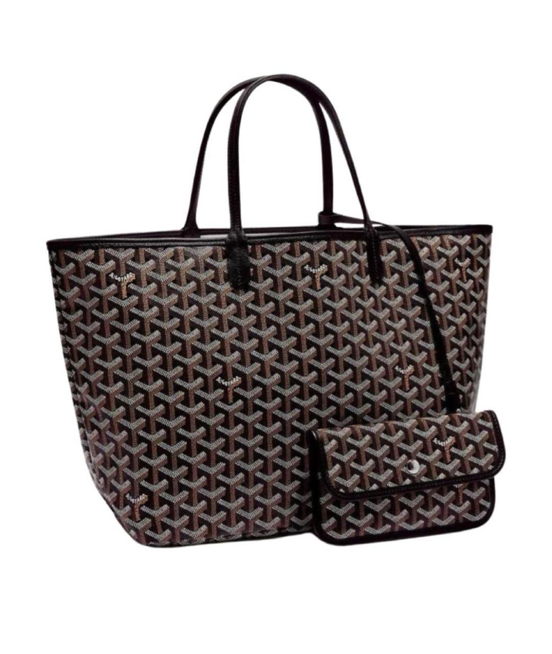 GOYARD Черная сумка тоут, фото 1