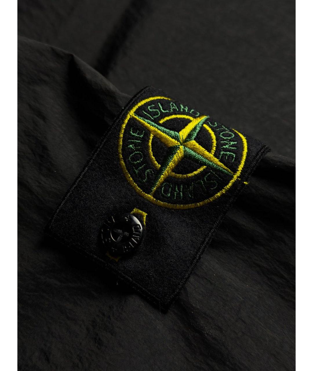 STONE ISLAND Черная куртка, фото 5