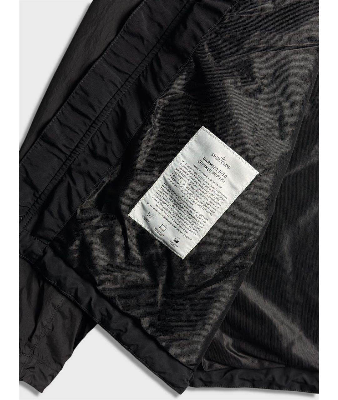 STONE ISLAND Черная куртка, фото 4