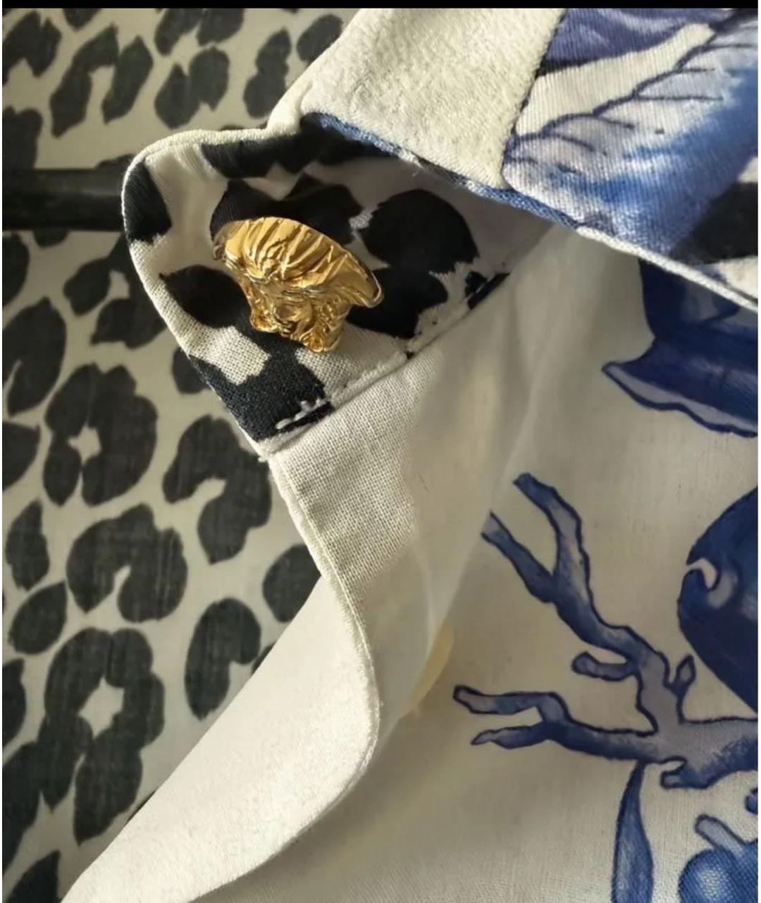 VERSACE Мульти шелковая рубашка, фото 3